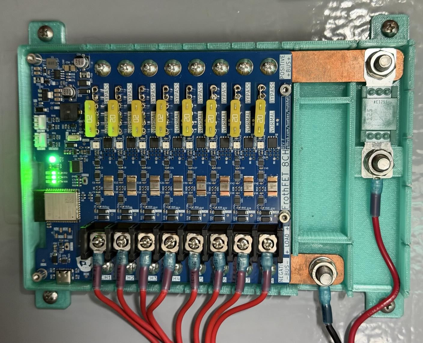 FrothFET Board Assembled